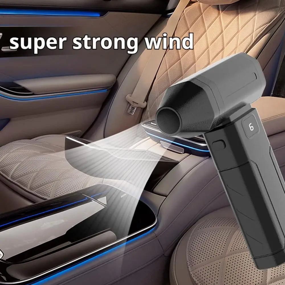 X8 Brushless Turbo Jet Fan Blower 150000RPM Powerful Electric Air Blower Vacuum Dust Cleaner Portable Dust Cleaner Violent Fan