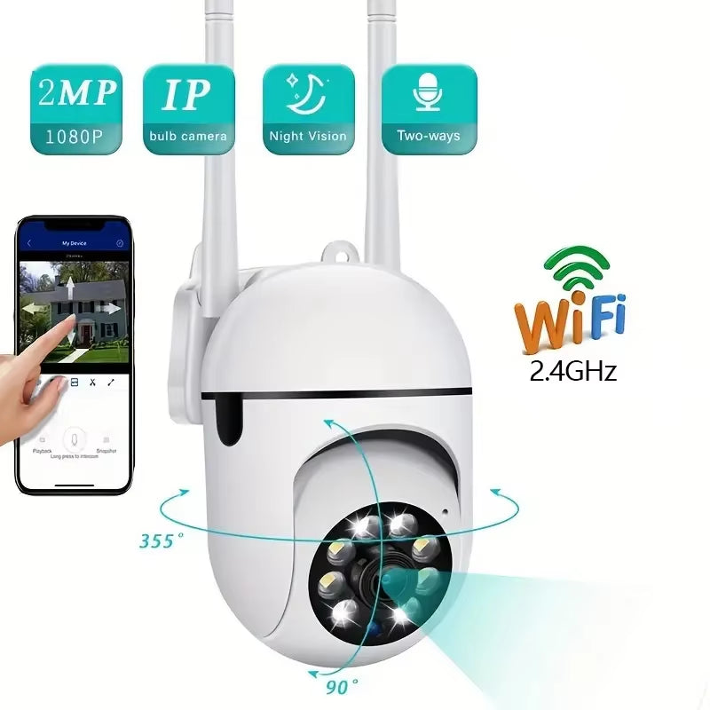 A7 Wireless Monitoring Camera 360 Degree Intercom 1080P Home Security Camera Remote HD Night Vision Camera Monitor Smart Home